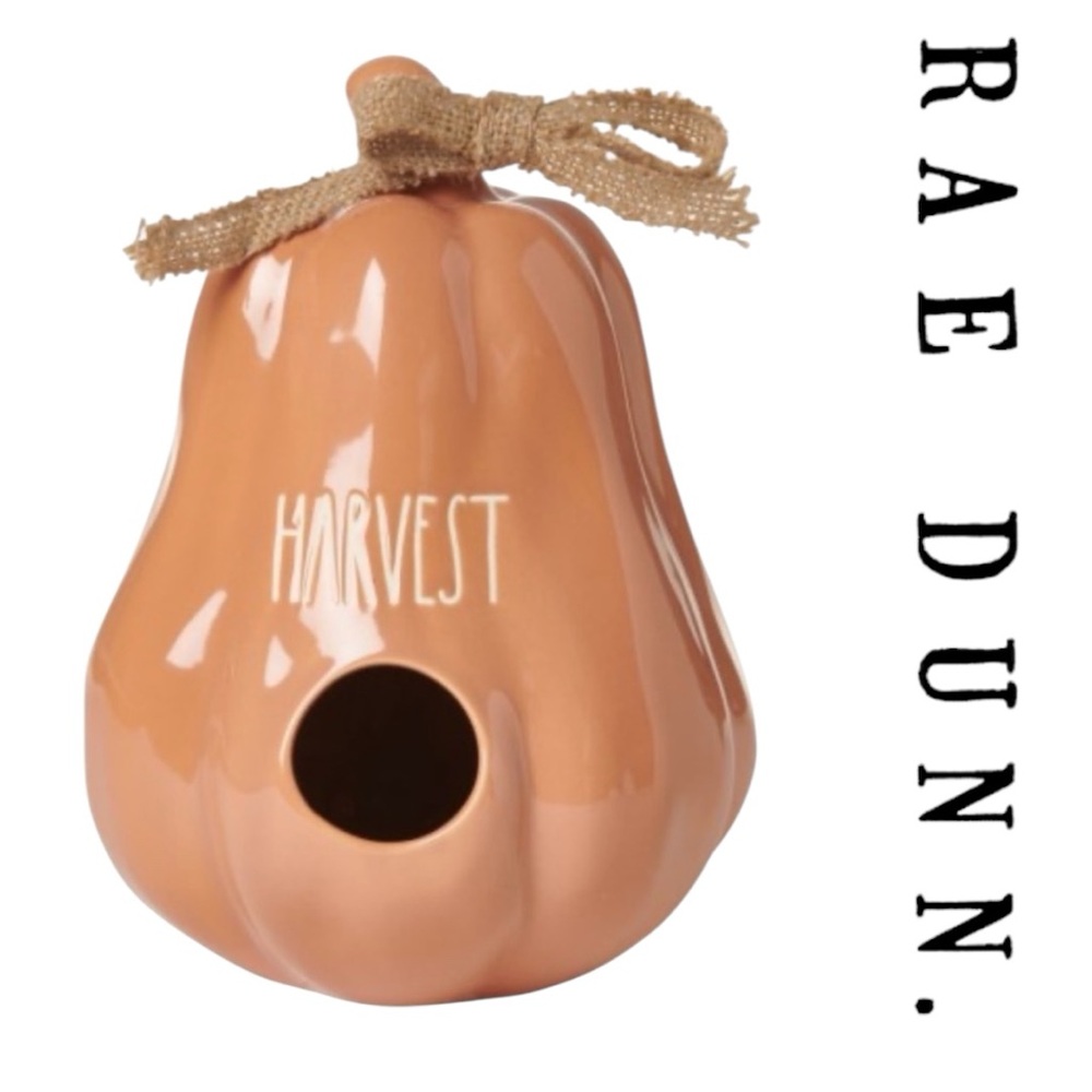 Rae Dunn Harvest Gourd Birdhouse-New in box